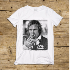 Tričko James Hunt Smoke